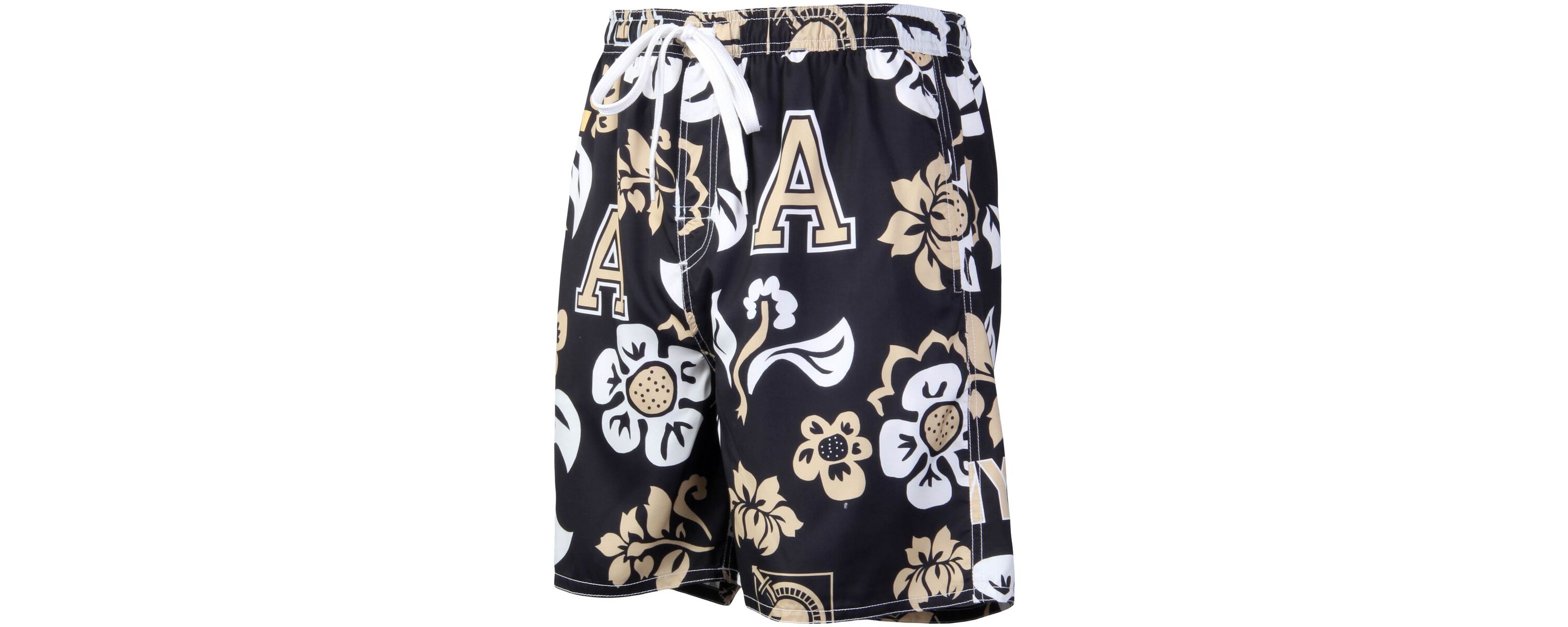 Army Black Knights NCAA Army Knights Floral Volley Logo Swim Trunks