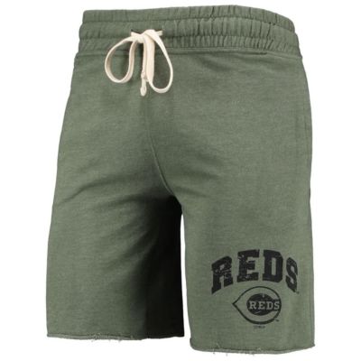 MLB Heathered Cincinnati Reds Mainstream Tri-Blend Shorts