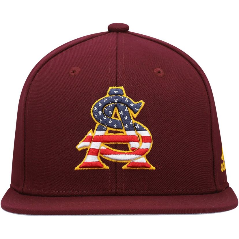NCAA Arizona State Sun Devils On-Field Baseball Fitted Hat