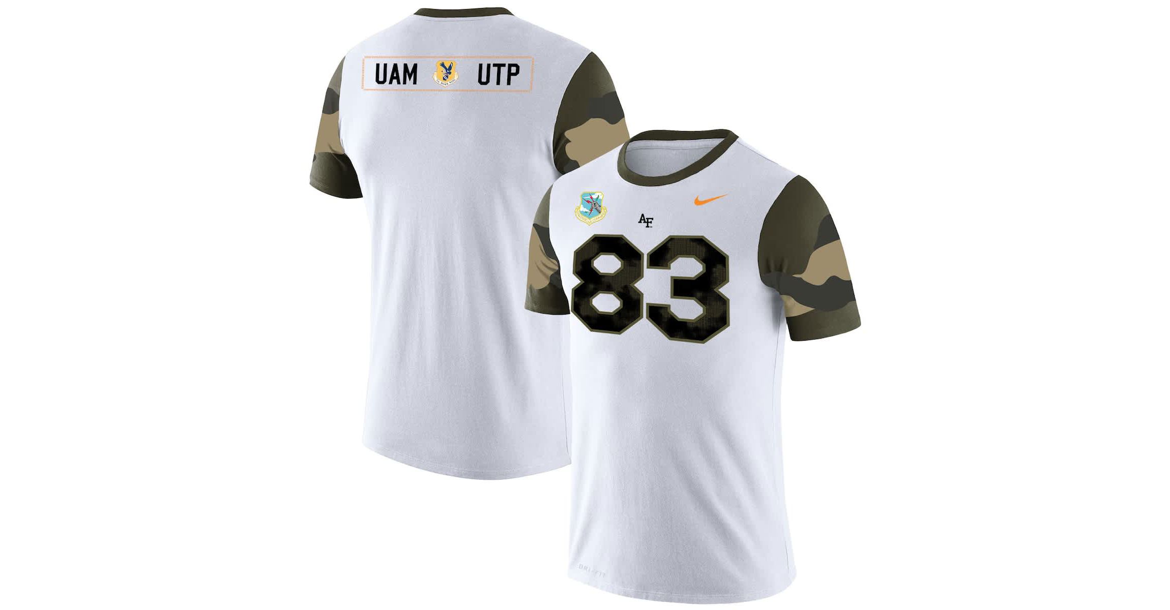 NCAA Nike Air Force Falcons B-52 Jersey Replica T-Shirt