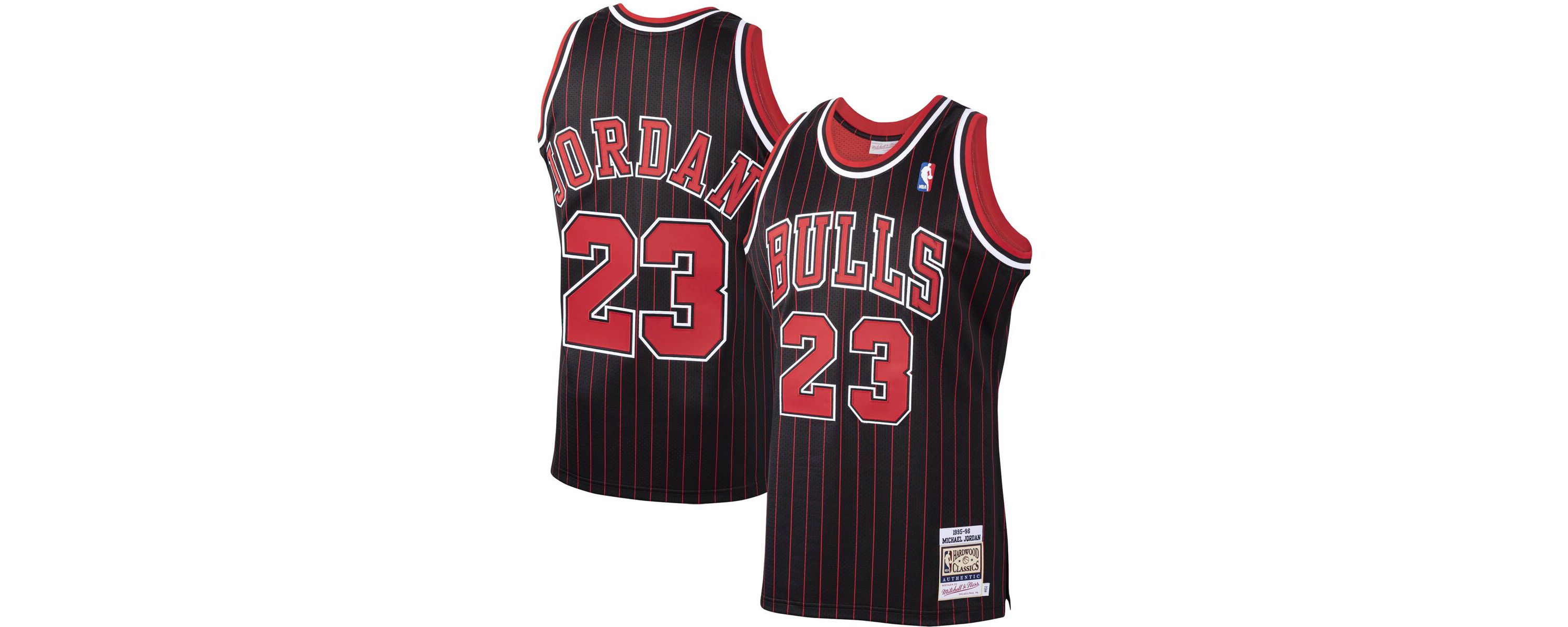NBA Michael Jordan Chicago Bulls 1995/96 Hardwood Classics Authentic Jersey