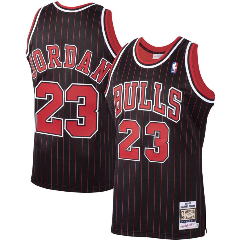 NBA Michael Jordan Chicago Bulls 1995/96 Hardwood Classics Authentic Jersey