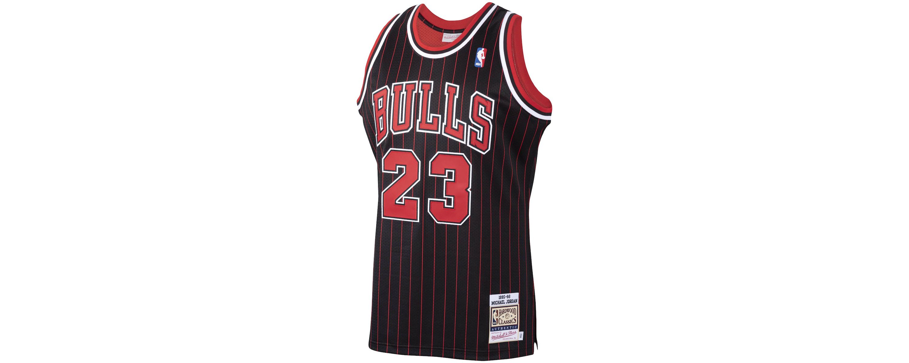NBA Michael Jordan Chicago Bulls 1995/96 Hardwood Classics Authentic Jersey