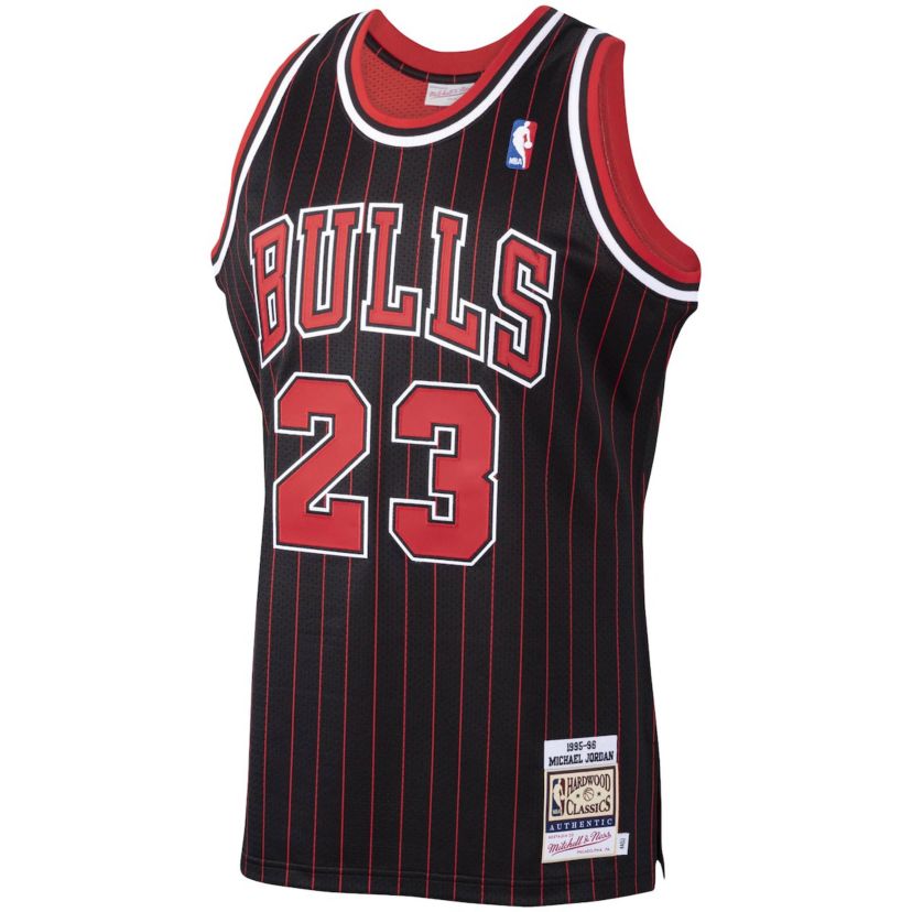 NBA Michael Jordan Chicago Bulls 1995/96 Hardwood Classics Authentic Jersey