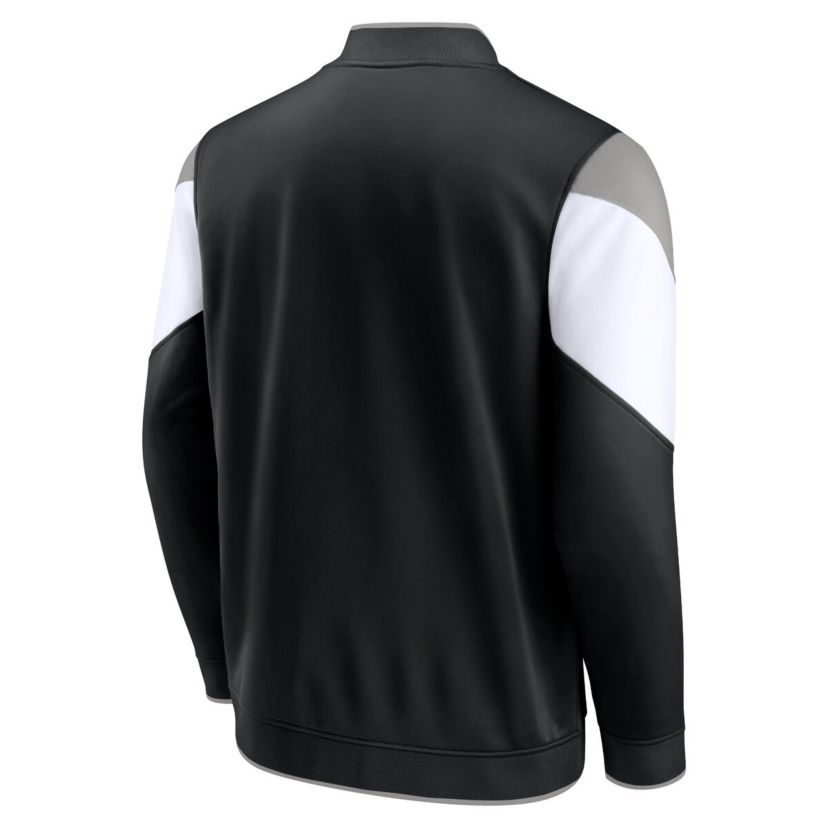 NBA Fanatics Black/Gray Brooklyn Nets League Best Performance Full-Zip Jacket