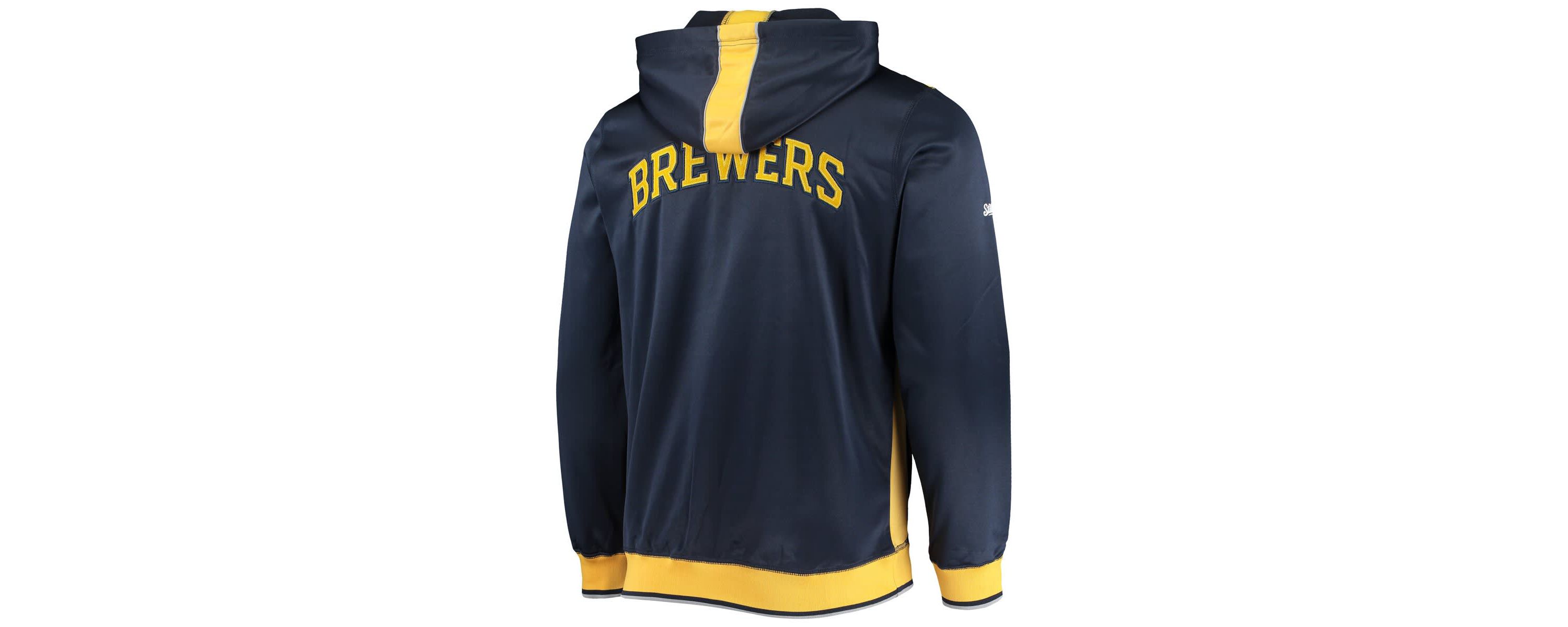 MLB Milwaukee Brewers Team Full-Zip Hoodie