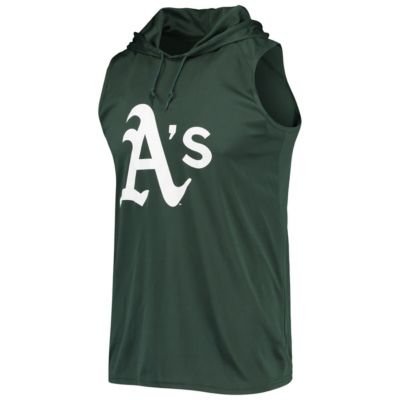 MLB Oakland Athletics Sleeveless Pullover Hoodie