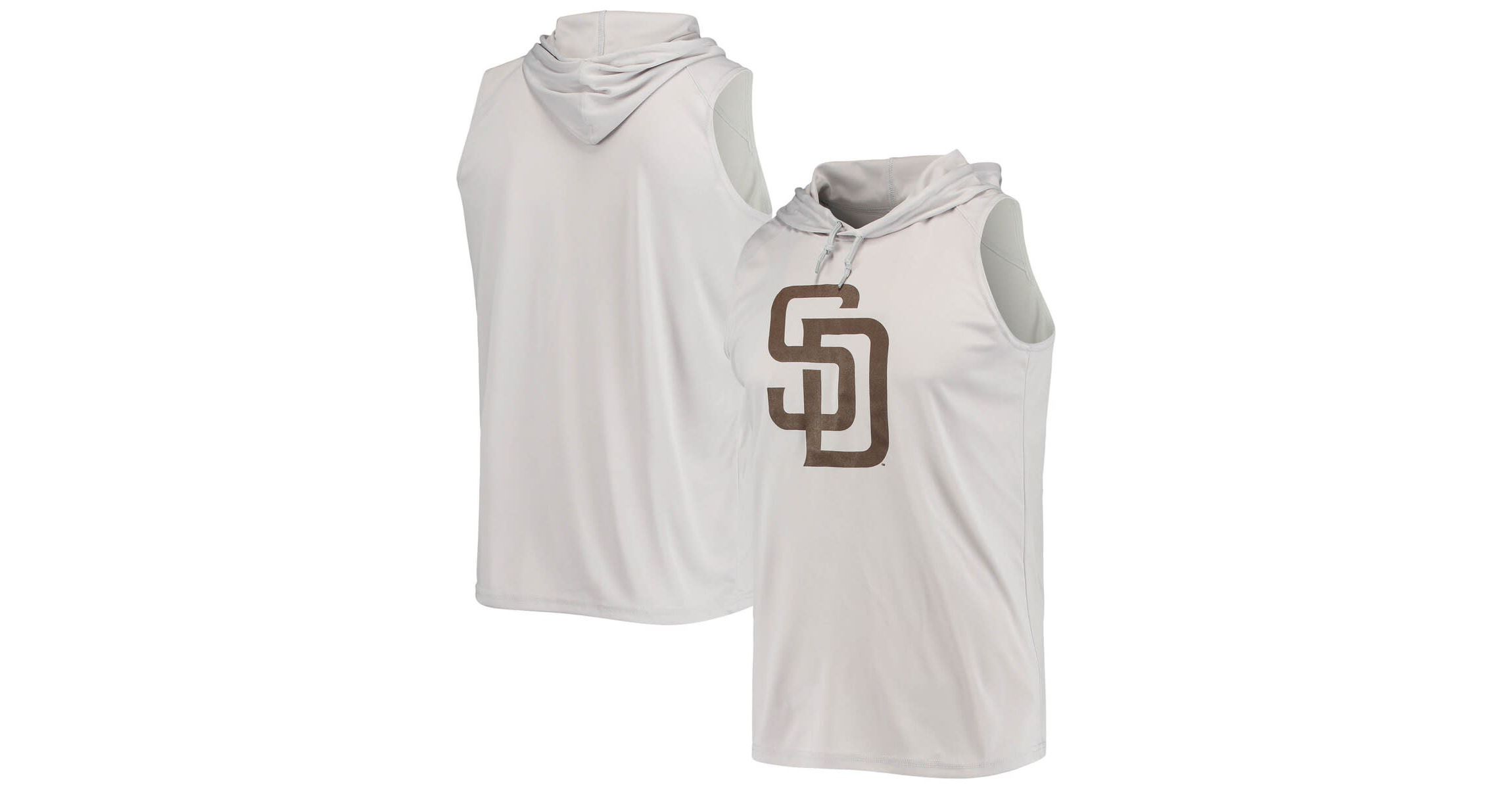 MLB San Diego Padres Sleeveless Pullover Hoodie