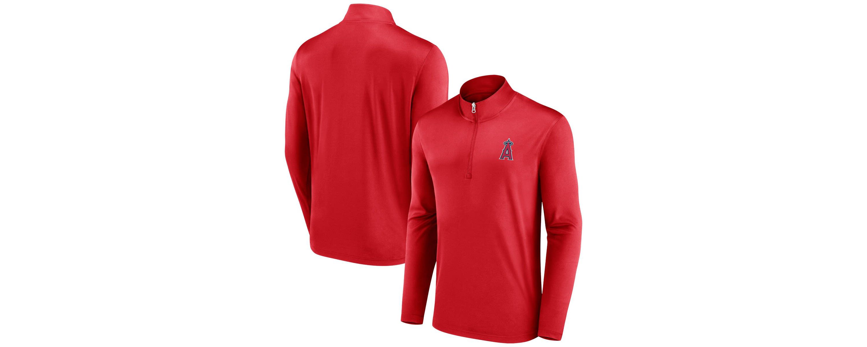 MLB Los Angeles Angels Underdog Mindset Quarter-Zip Jacket