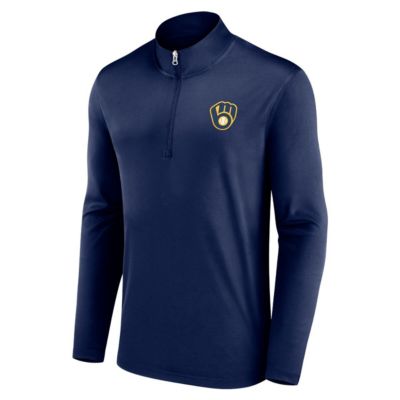 MLB Fanatics Milwaukee Brewers Underdog Mindset Quarter-Zip Jacket