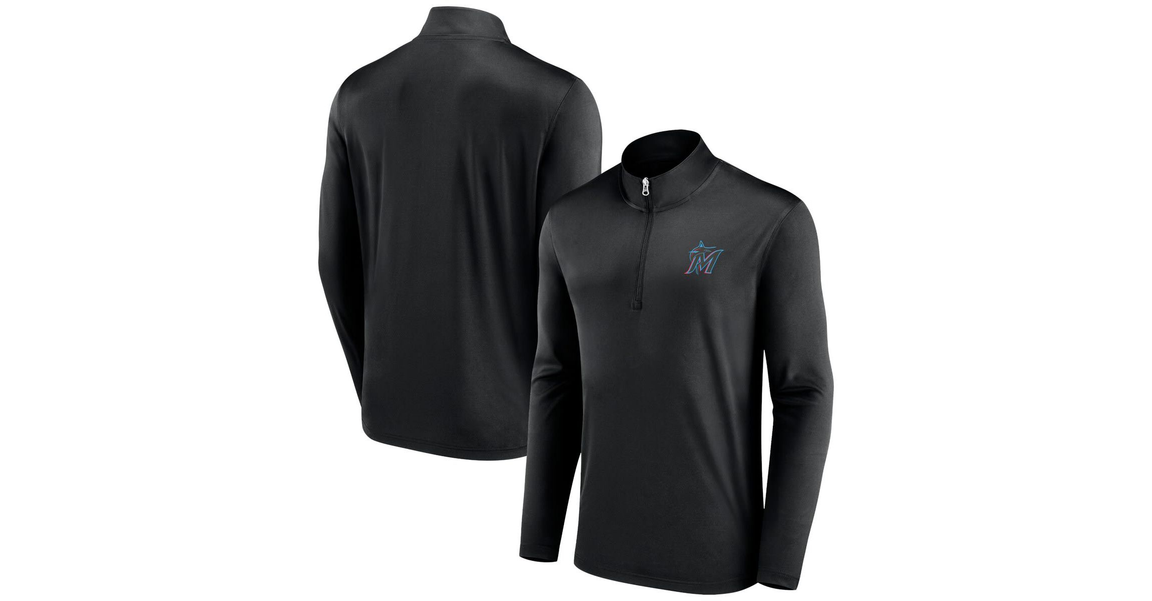 MLB Miami Marlins Underdog Mindset Quarter-Zip Jacket