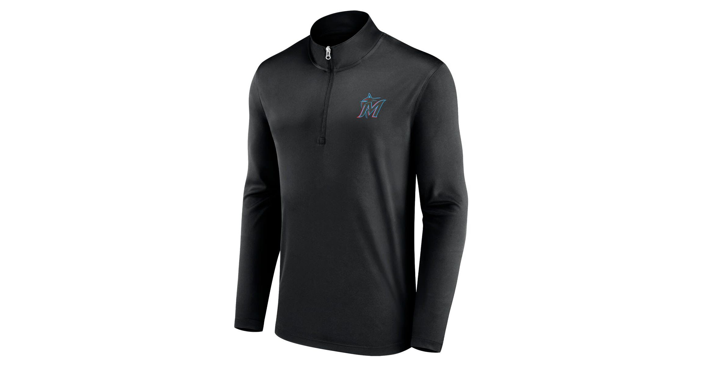 MLB Miami Marlins Underdog Mindset Quarter-Zip Jacket