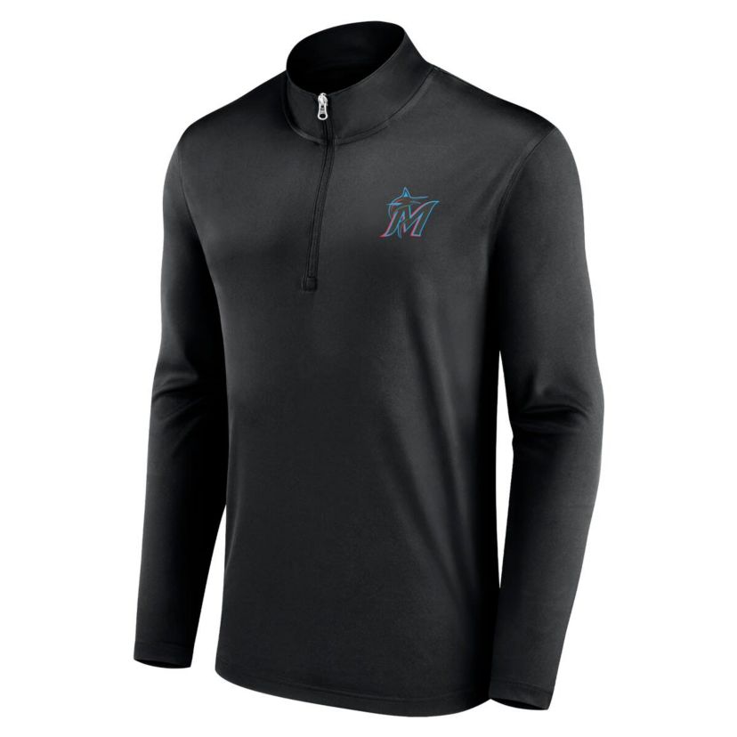 MLB Miami Marlins Underdog Mindset Quarter-Zip Jacket