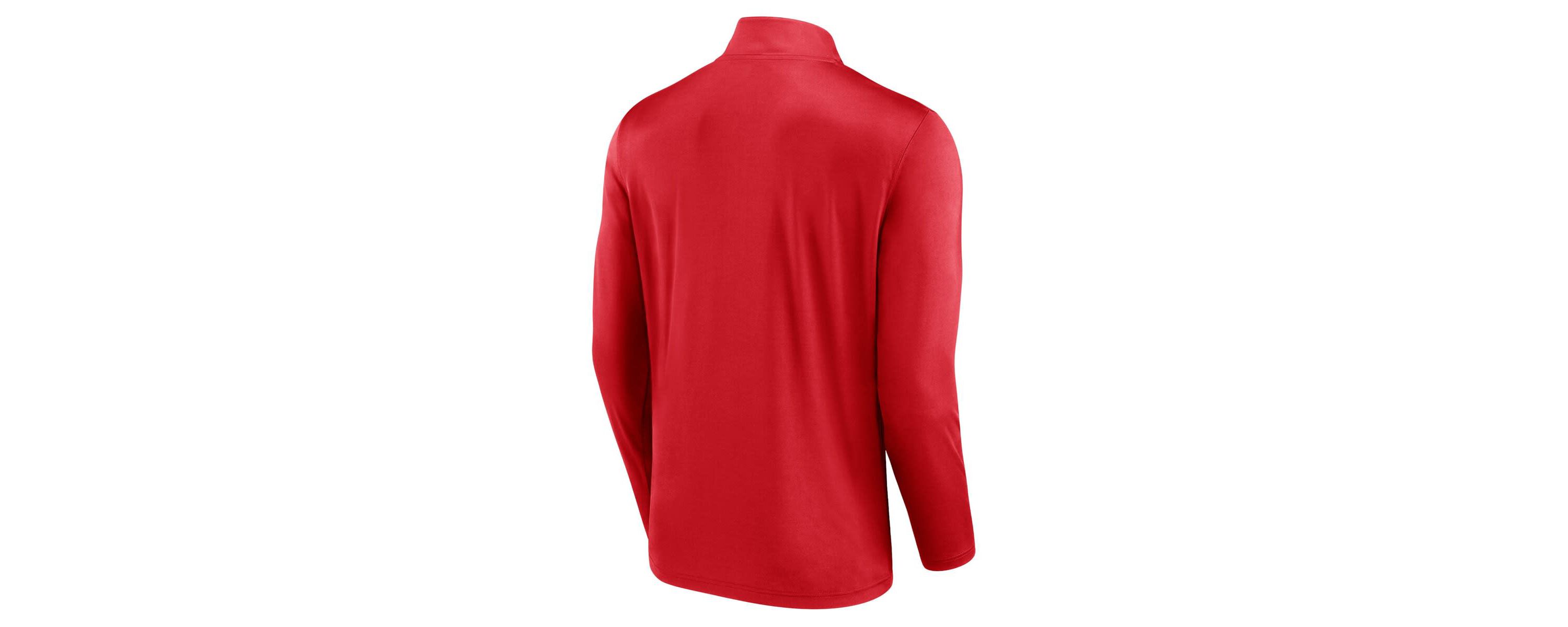 MLB Fanatics Washington Nationals Underdog Mindset Quarter-Zip Top