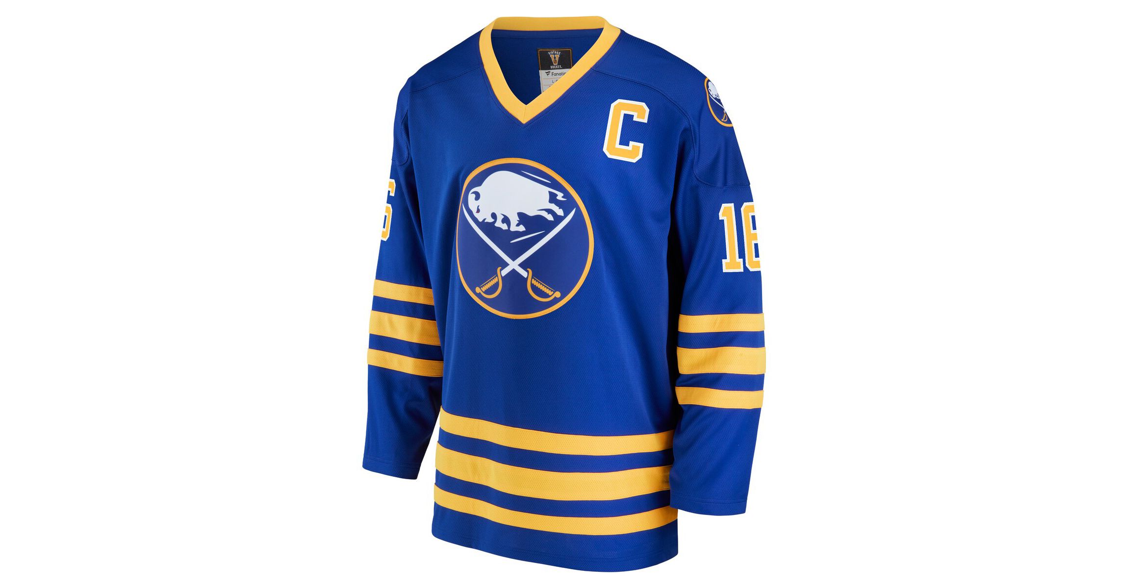 NHL Fanatics Pat LaFontaine Buffalo Sabres Breakaway Retired Player Jersey