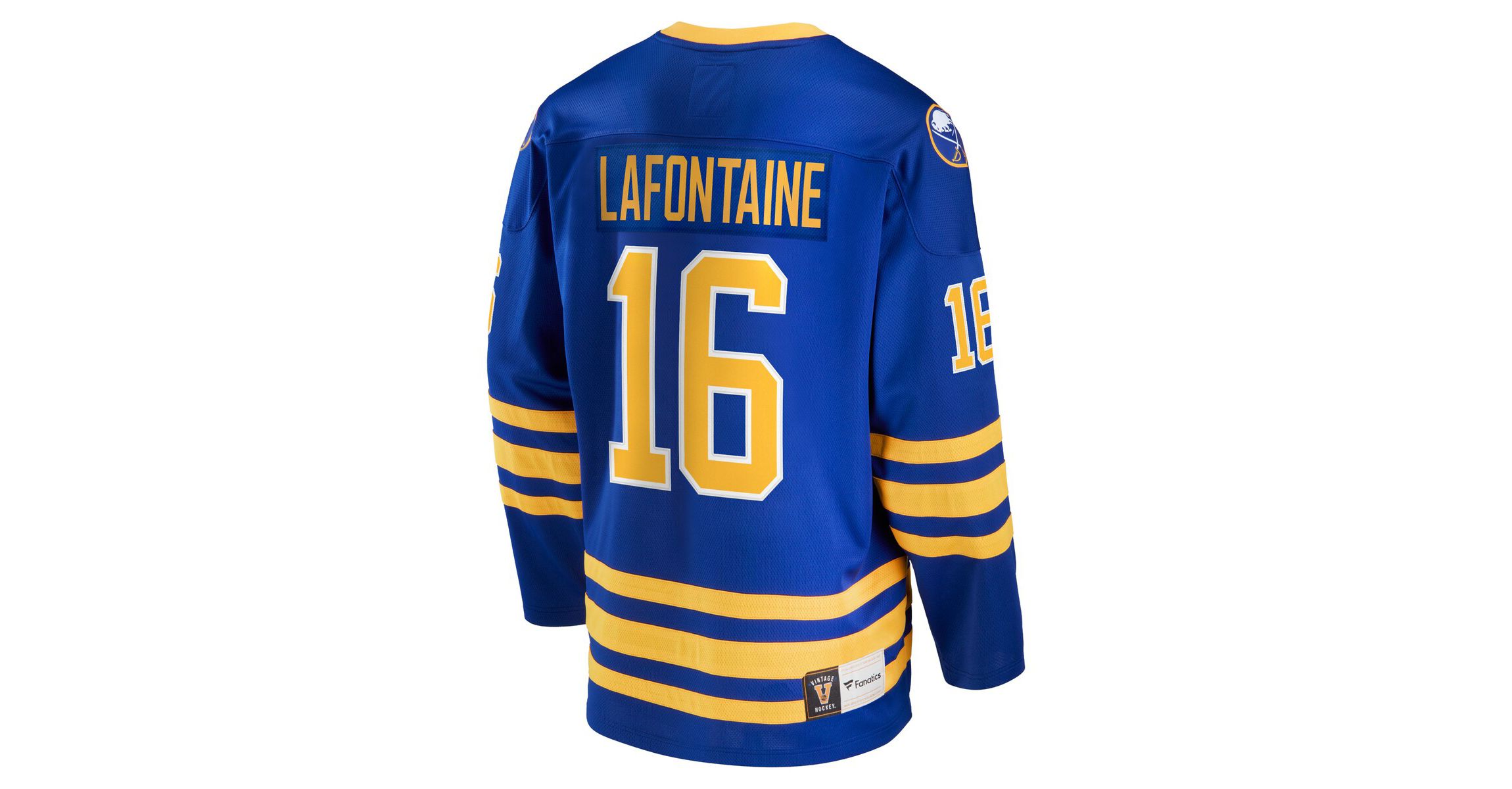 NHL Fanatics Pat LaFontaine Buffalo Sabres Breakaway Retired Player Jersey