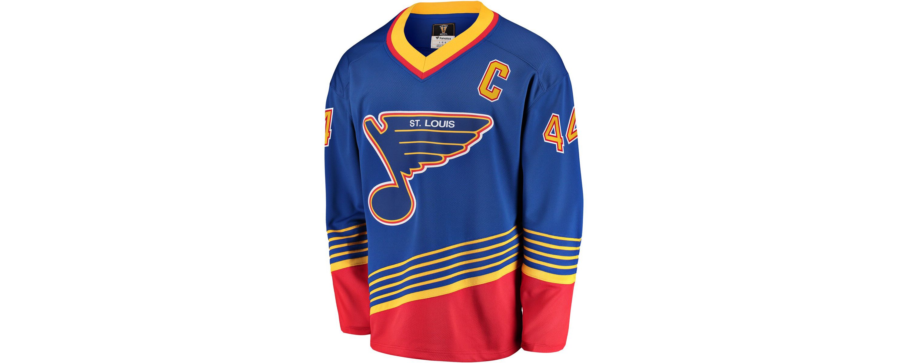 NHL Fanatics Chris Pronger St. Louis Blues Breakaway Retired Player Jersey