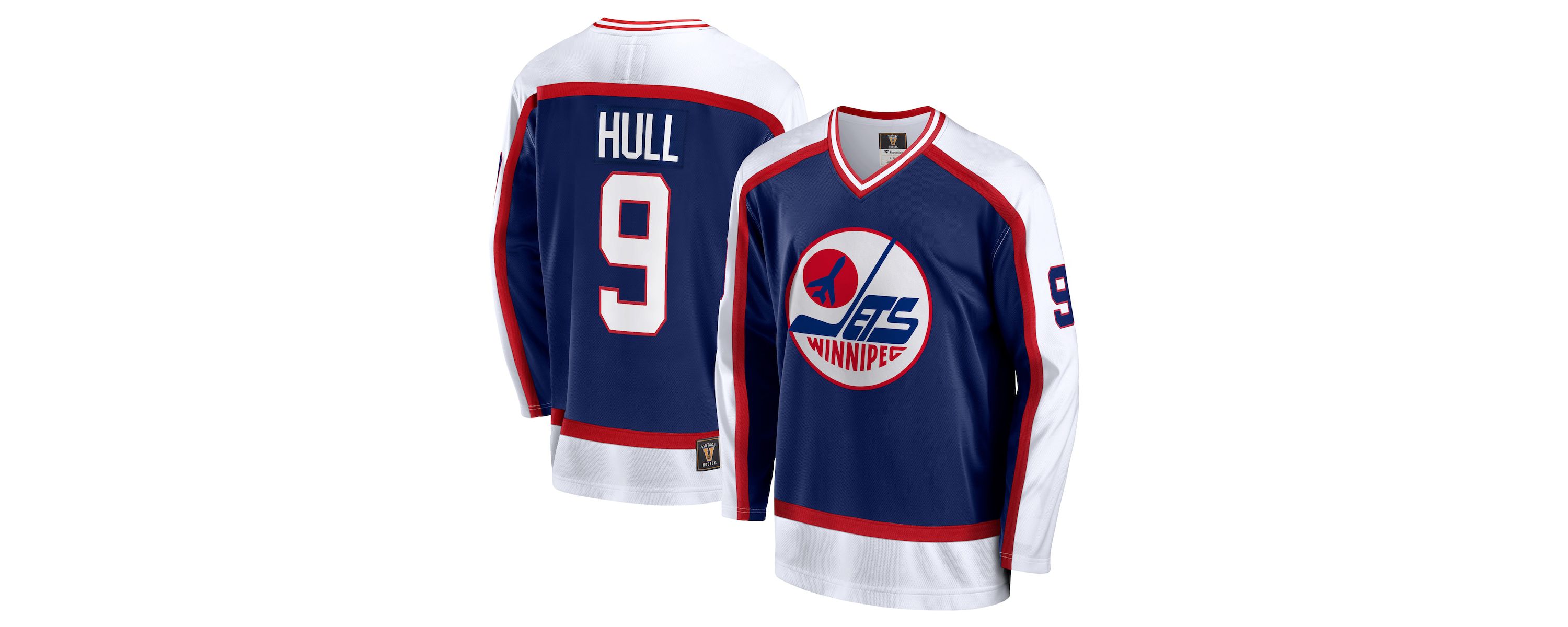 NHL Fanatics Bobby Hull Winnipeg Jets Breakaway Retired Player Jersey