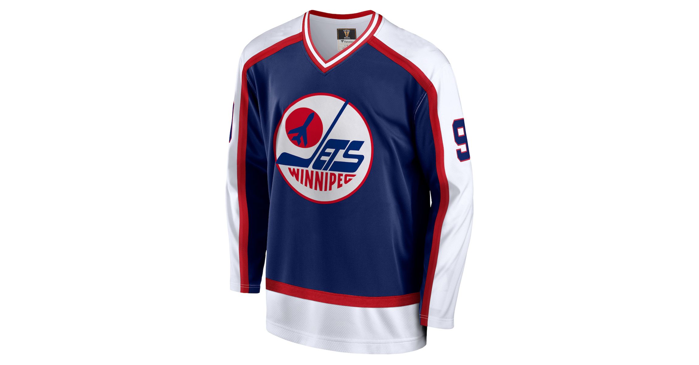 NHL Fanatics Bobby Hull Winnipeg Jets Breakaway Retired Player Jersey