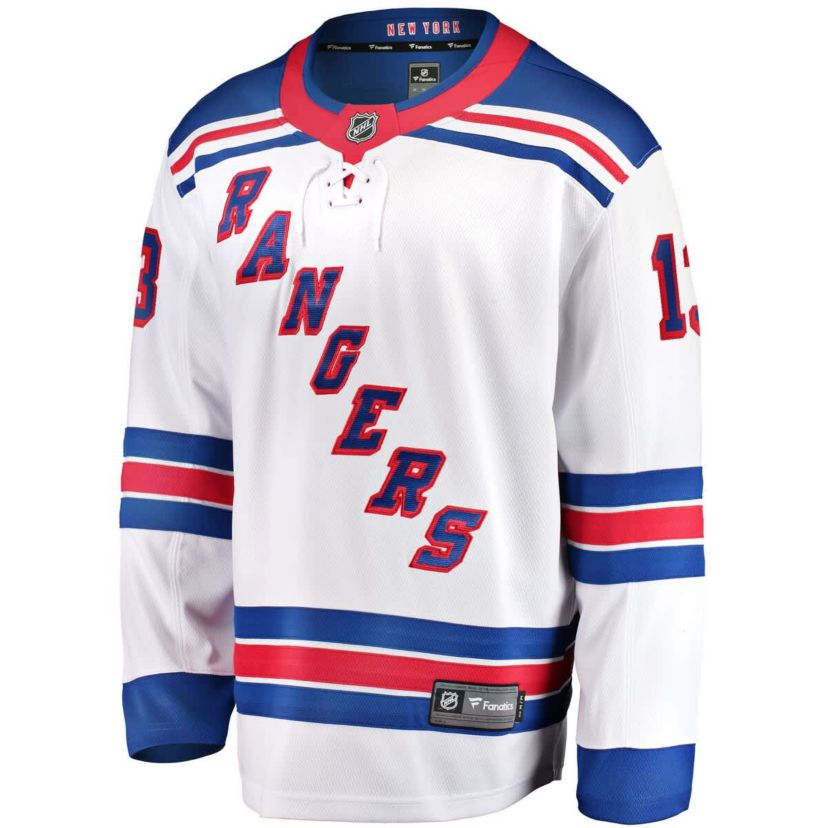 NHL Fanatics Alexis Lafreniere New York Rangers Breakaway Jersey