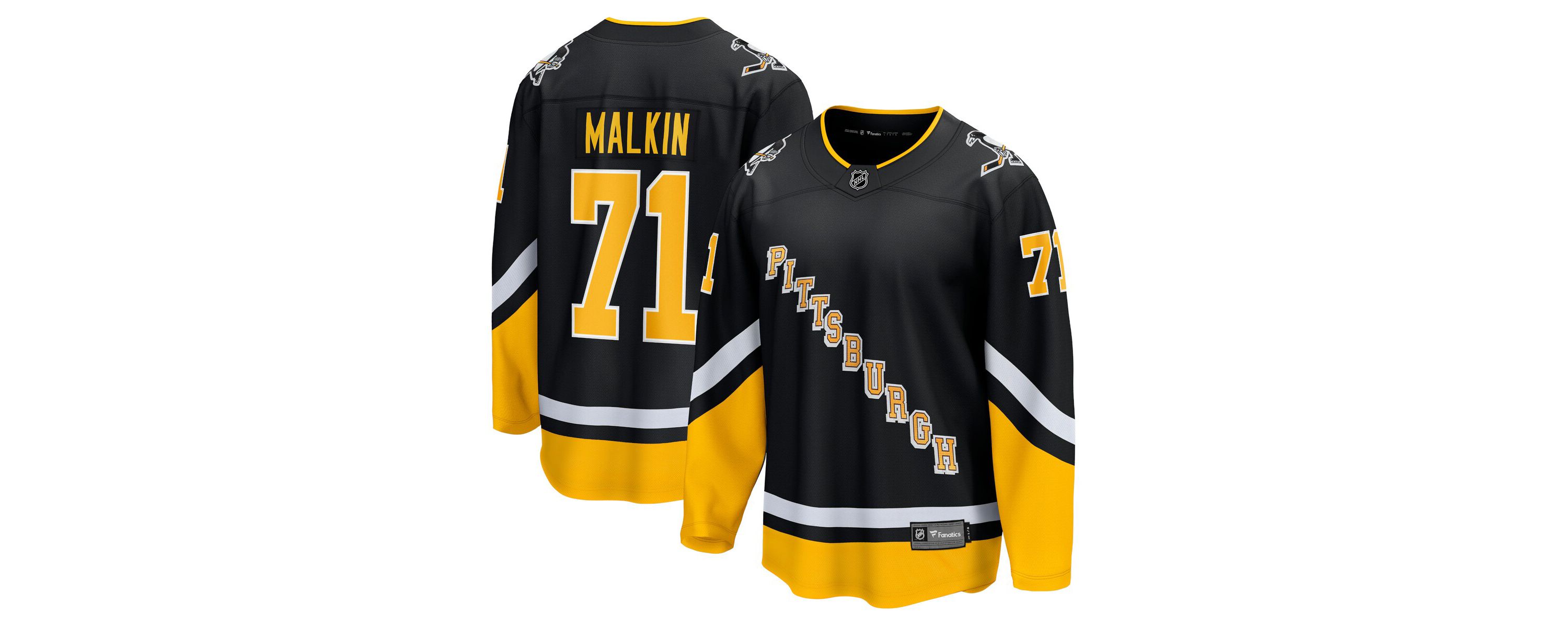NHL Fanatics Evgeni Malkin Pittsburgh Penguins Breakaway Jersey