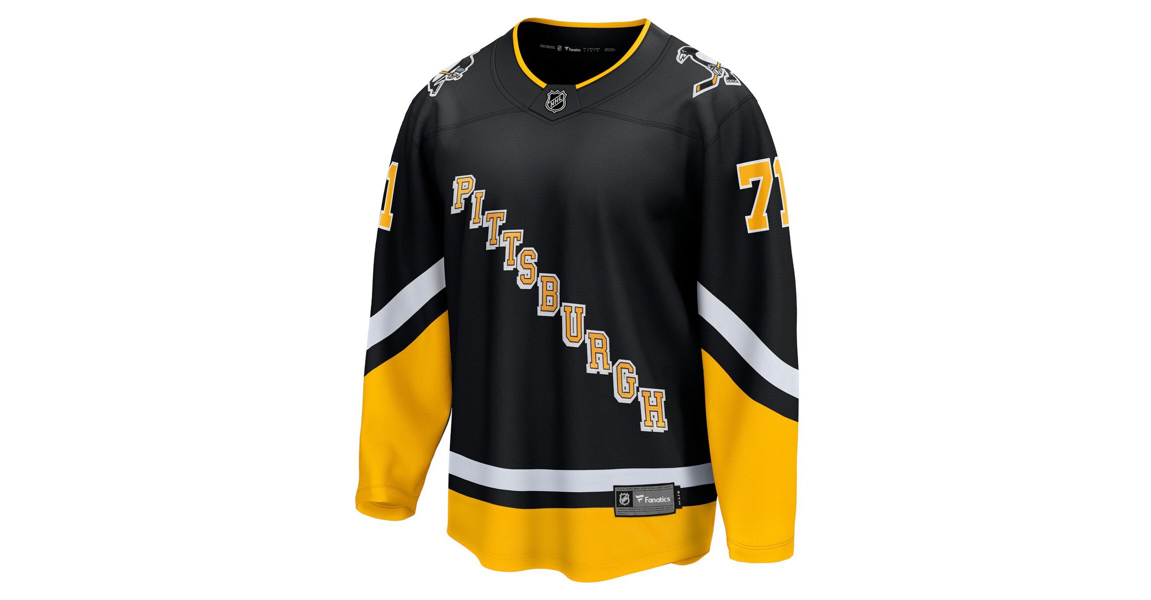 NHL Fanatics Evgeni Malkin Pittsburgh Penguins Breakaway Jersey