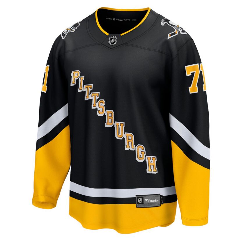 NHL Fanatics Evgeni Malkin Pittsburgh Penguins Breakaway Jersey