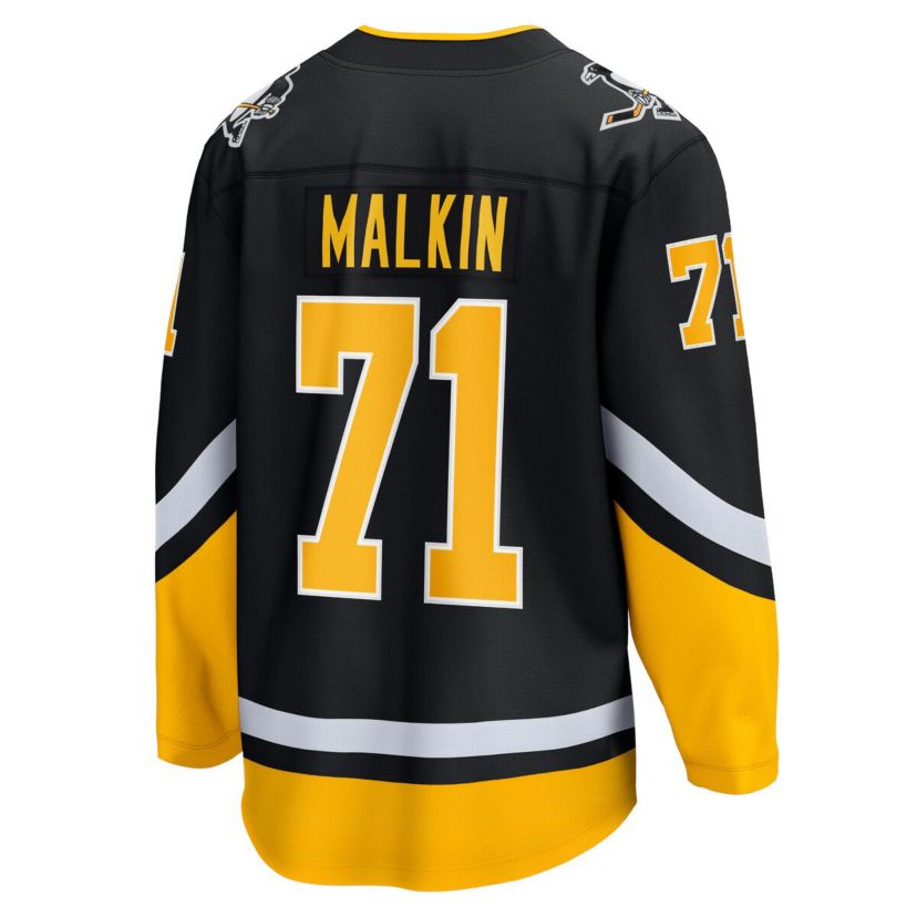 NHL Fanatics Evgeni Malkin Pittsburgh Penguins Breakaway Jersey