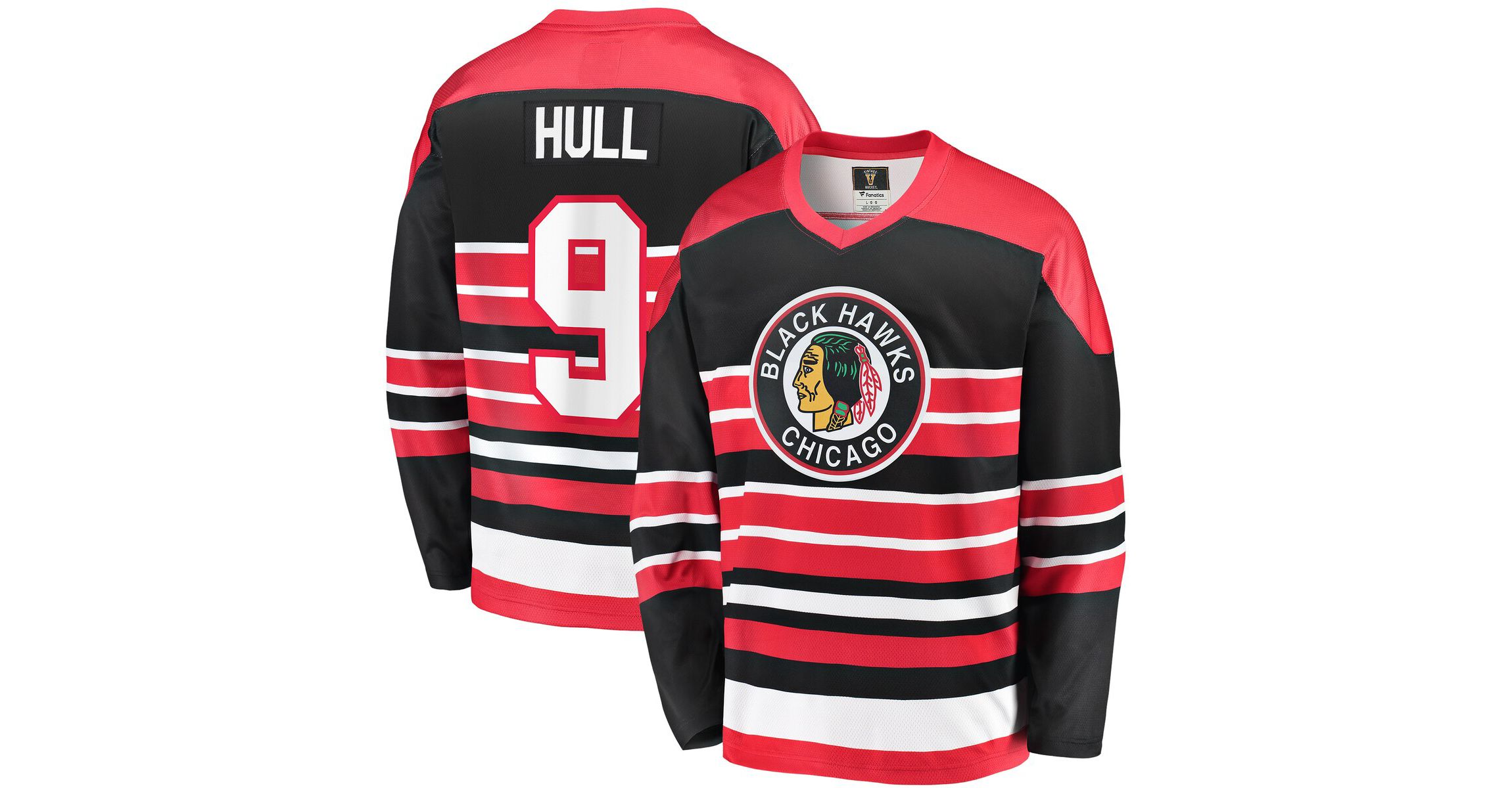 NHL Fanatics Bobby Hull Chicago Blackhawks Premier Breakaway Retired Player Jersey