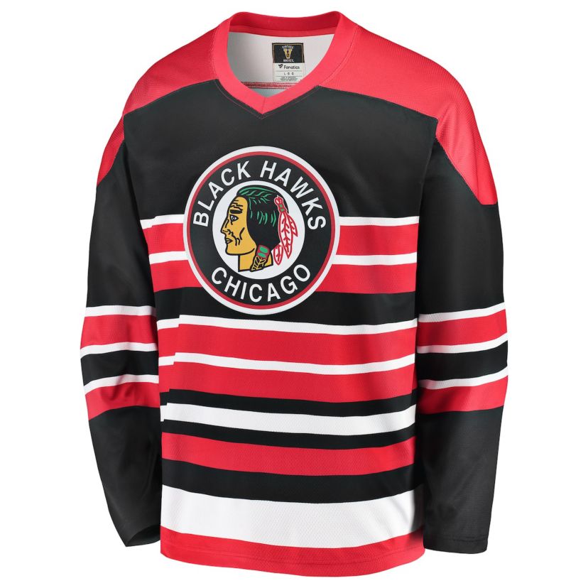 NHL Fanatics Bobby Hull Chicago Blackhawks Premier Breakaway Retired Player Jersey