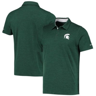 NCAA Michigan State Spartans Tech Trail Omni-Shade Polo