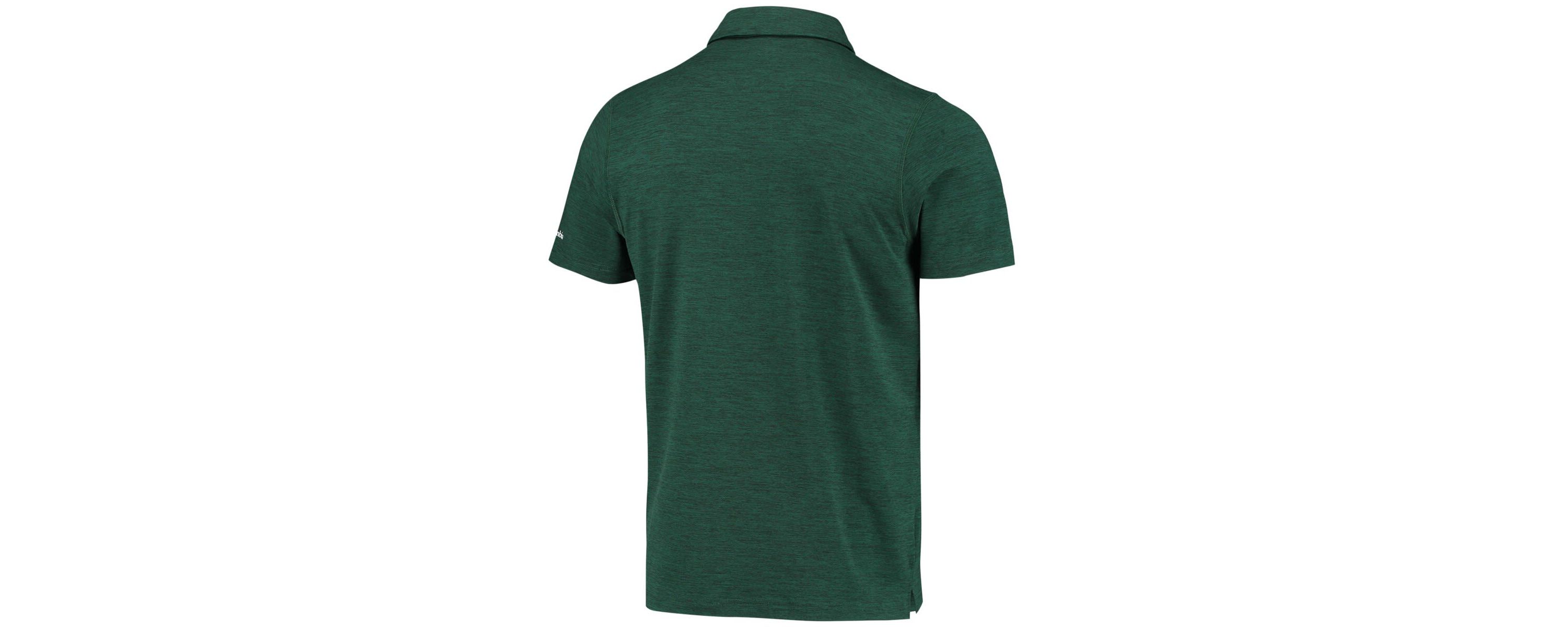 NCAA Michigan State Spartans Tech Trail Omni-Shade Polo