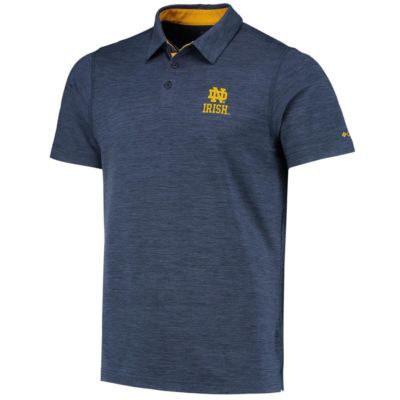 NCAA Notre Dame Fighting Irish Tech Trail Omni-Shade Polo