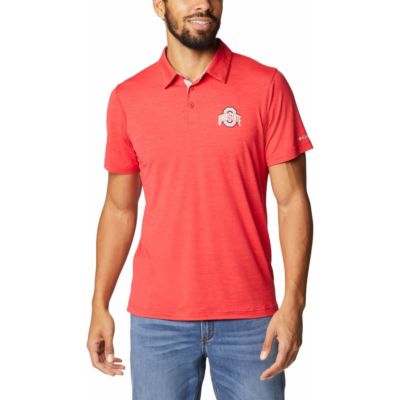 NCAA Ohio State Buckeyes Tech Trail Omni-Shade Polo