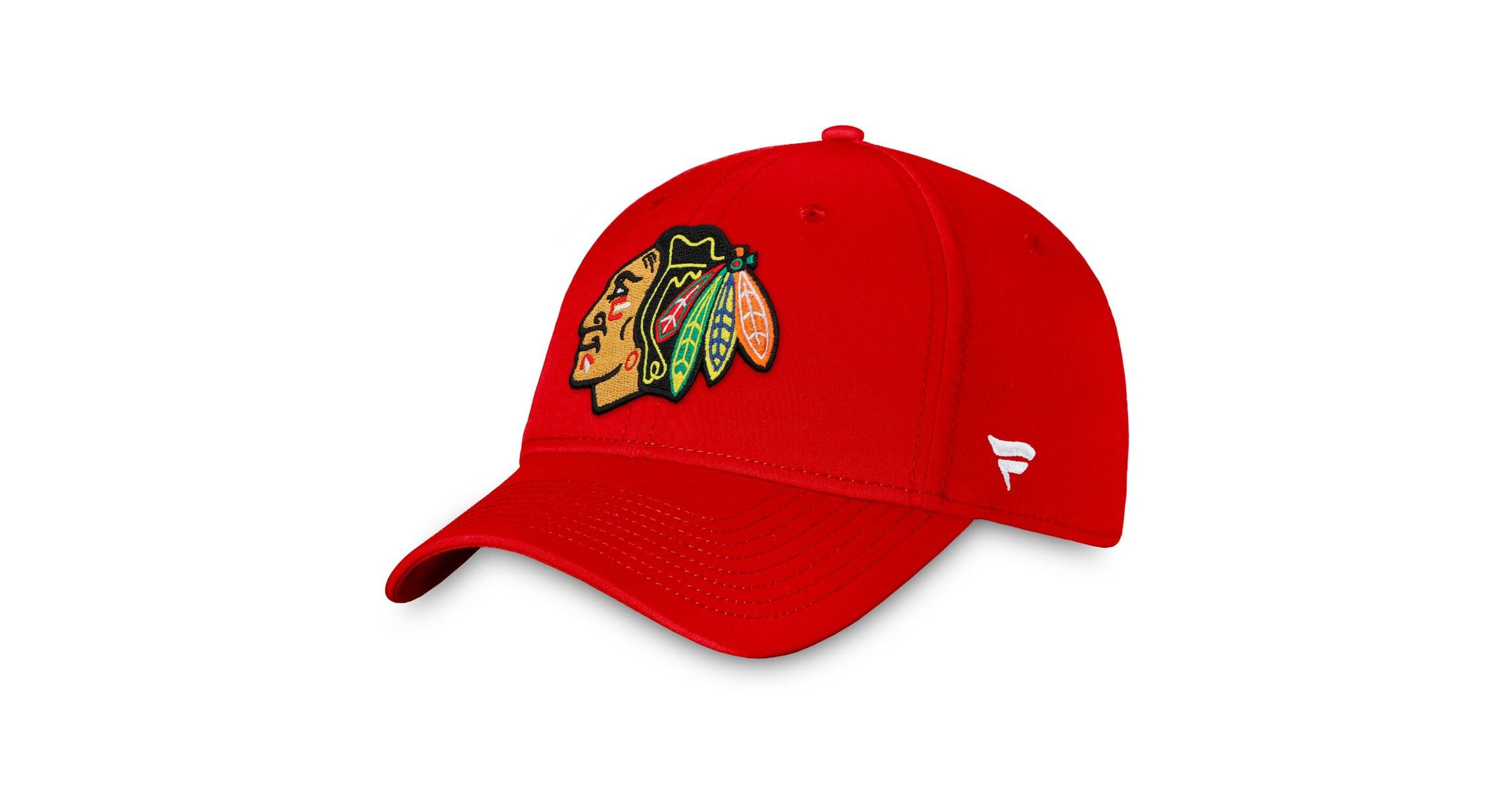 NHL Fanatics Chicago Blackhawks Core Primary Logo Flex Hat