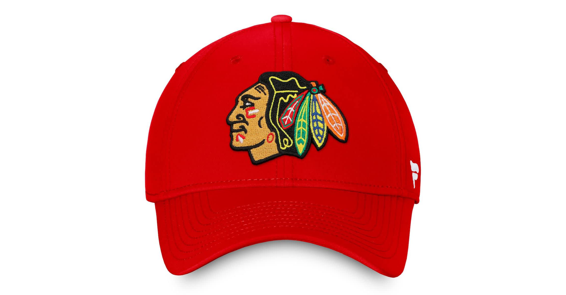NHL Fanatics Chicago Blackhawks Core Primary Logo Flex Hat