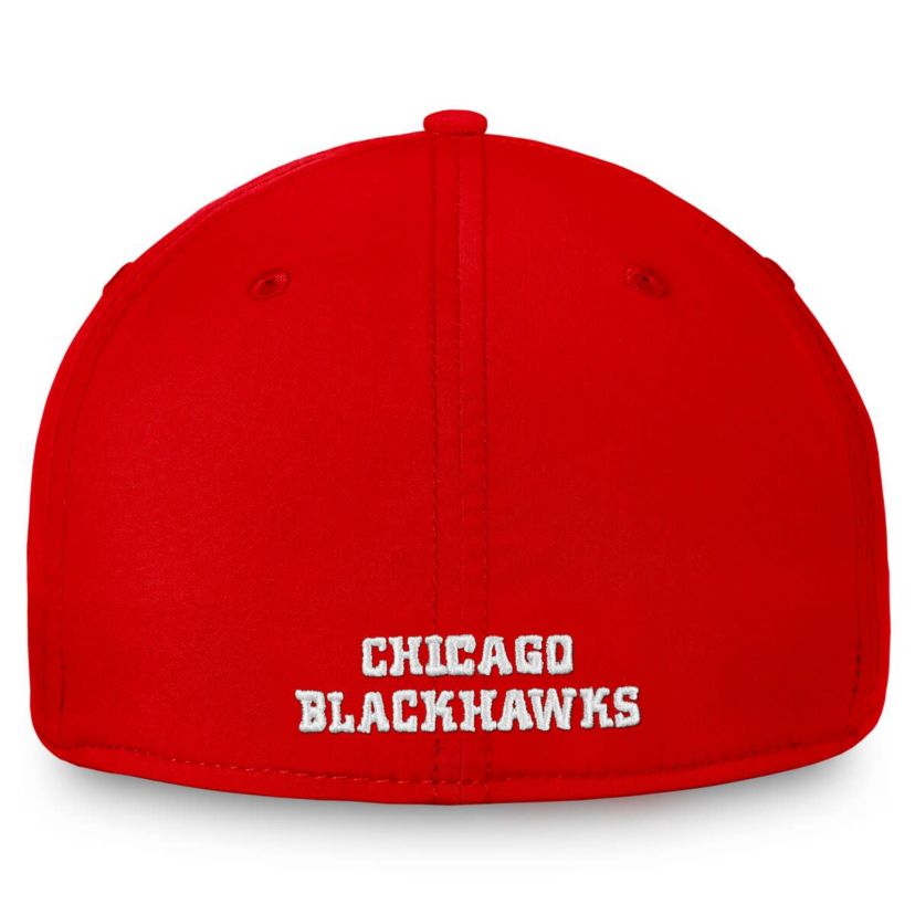NHL Fanatics Chicago Blackhawks Core Primary Logo Flex Hat