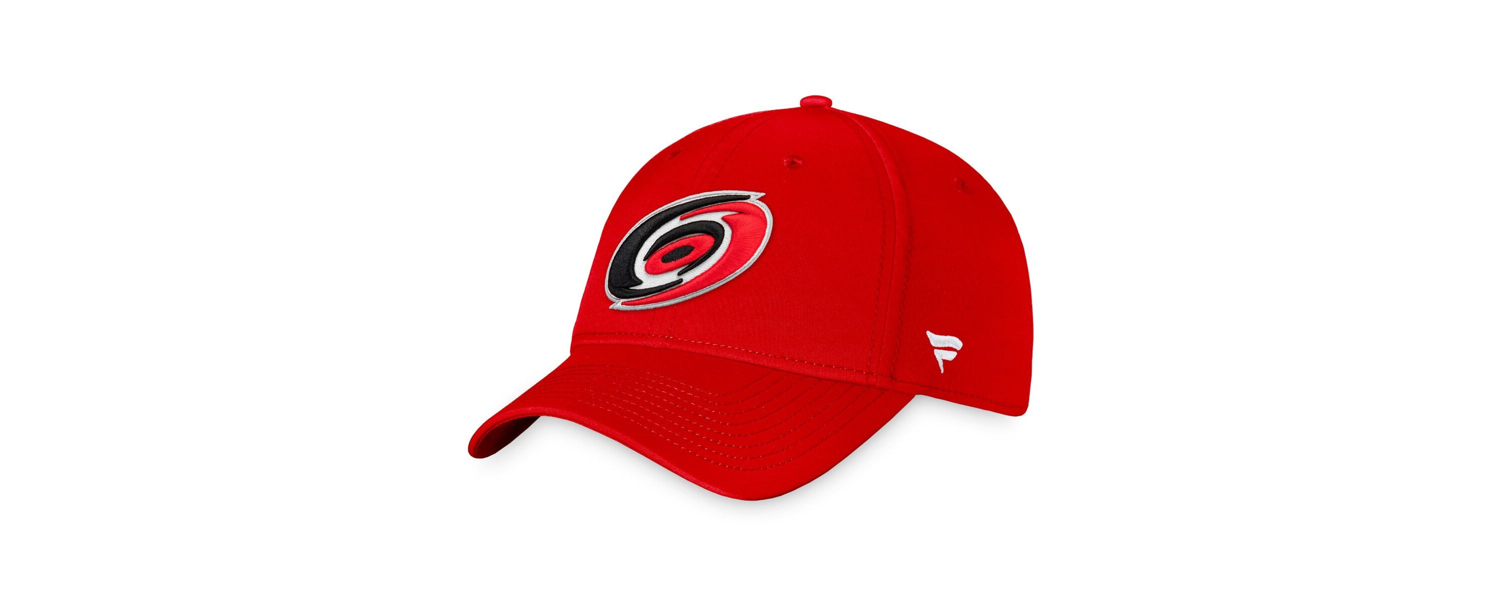 NHL Fanatics Carolina Hurricanes Core Primary Logo Flex Hat