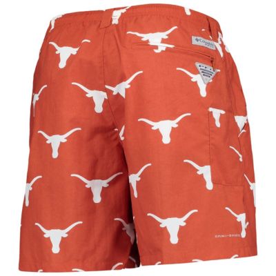 NCAA Texas Longhorns PFG Backcast II Omni-Shade Hybrid Shorts