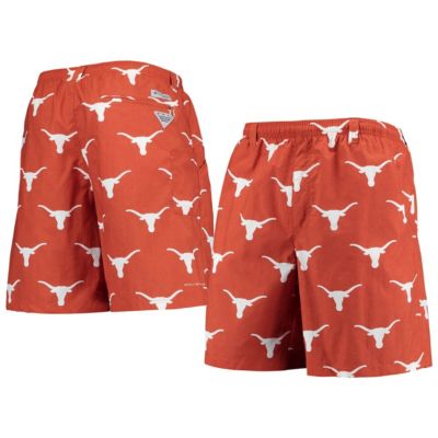 NCAA Texas Longhorns PFG Backcast II 8" Omni-Shade Hybrid Shorts