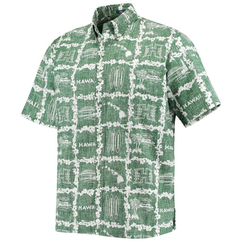 Hawaii Rainbow Warriors NCAA Hawaii Warriors Classic Button-Down Shirt