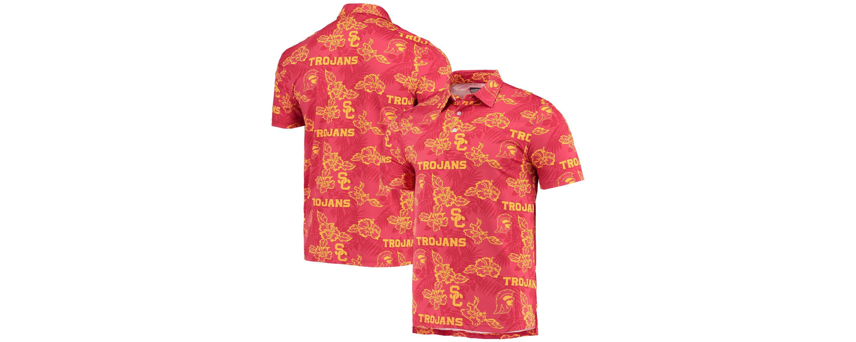 NCAA USC Trojans Performance Polo