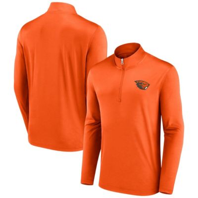 NCAA Fanatics Oregon State Beavers Underdog Mindset Quarter-Zip Top