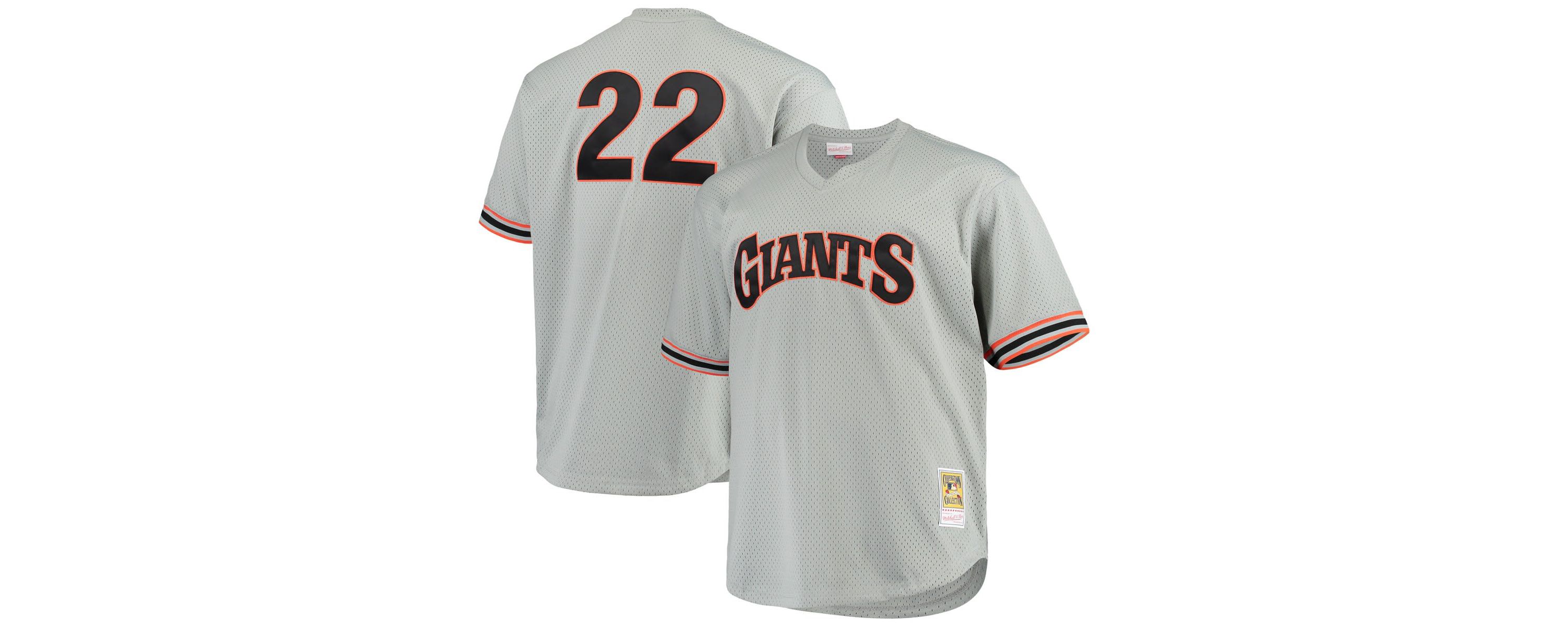 MLB Will Clark San Francisco Giants Big & Tall Cooperstown Collection Mesh Batting Practice Jersey