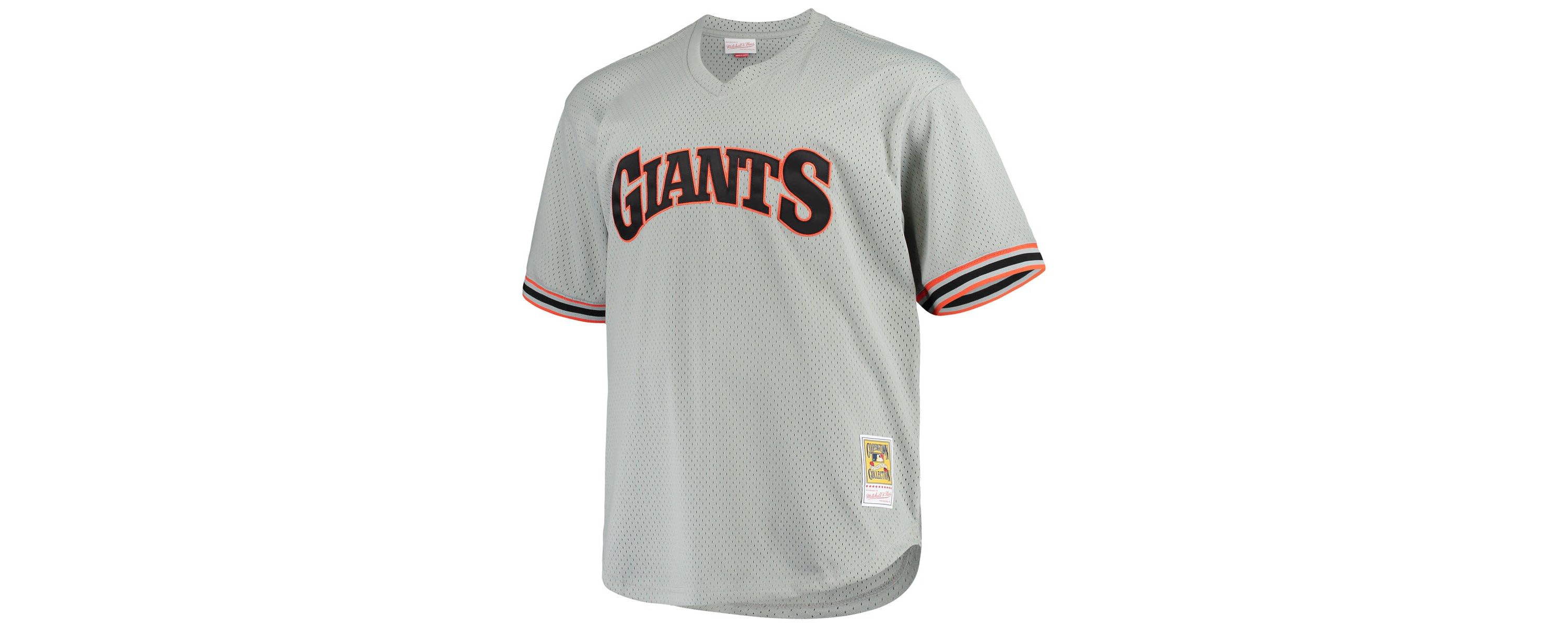 MLB Will Clark San Francisco Giants Big & Tall Cooperstown Collection Mesh Batting Practice Jersey