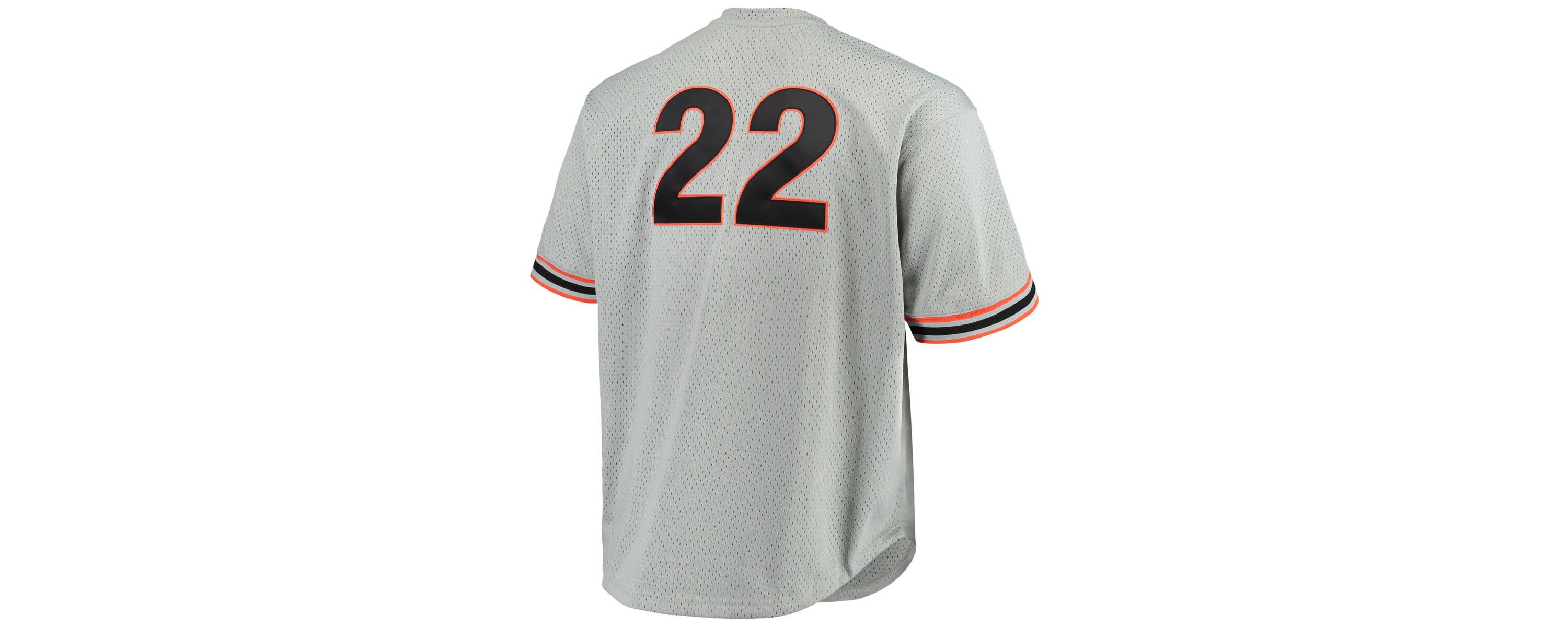 MLB Will Clark San Francisco Giants Big & Tall Cooperstown Collection Mesh Batting Practice Jersey