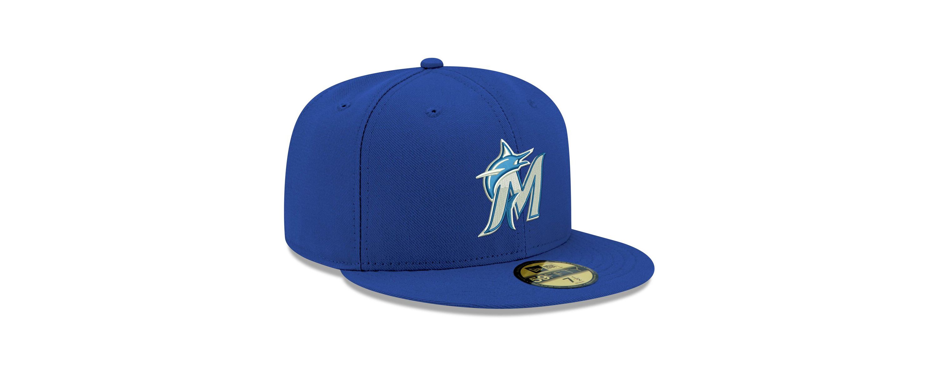 MLB Miami Marlins Logo 59FIFTY Fitted Hat