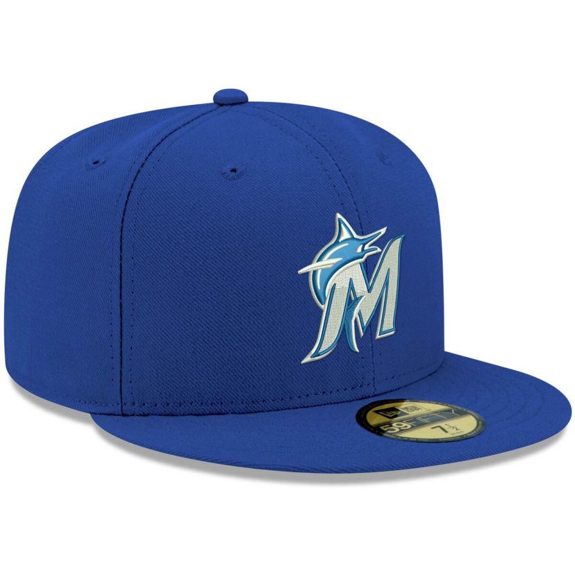 MLB Miami Marlins Logo 59FIFTY Fitted Hat