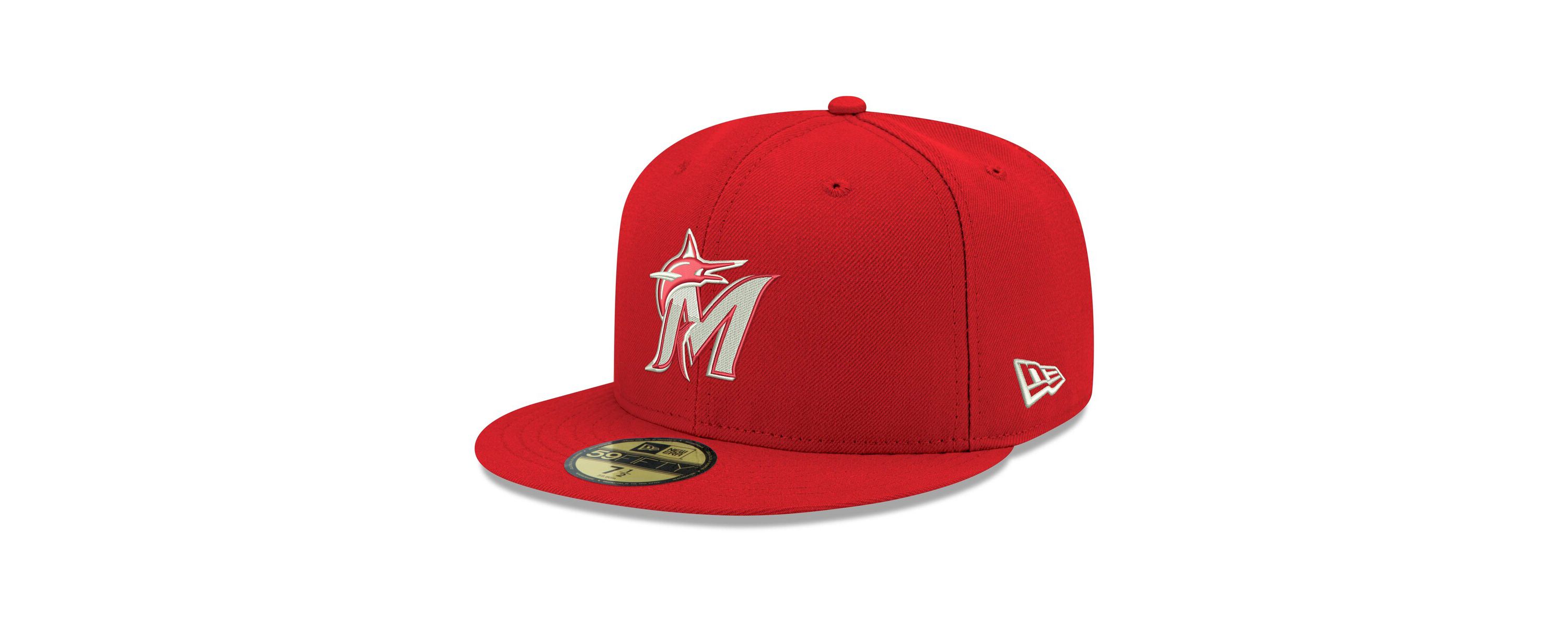 MLB Miami Marlins Logo 59FIFTY Fitted Hat