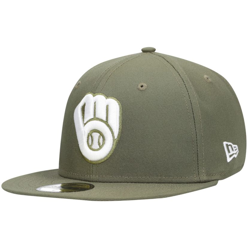 MLB Milwaukee Brewers Logo 59FIFTY Fitted Hat